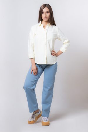 Camisa Amarillo Pastel