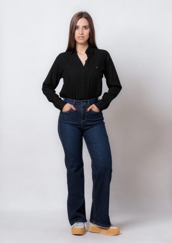 Wide Leg Petróleo