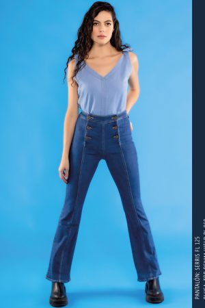 Jean Slim Flare Serris