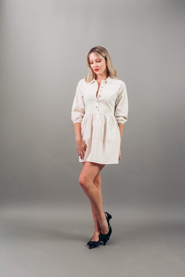 Vestido Tipo Camisero - Imagen 3