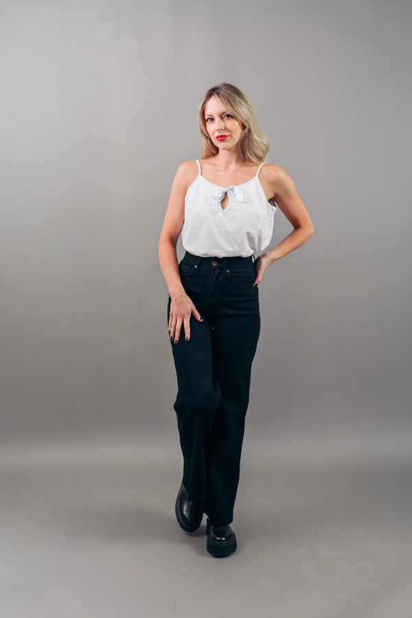Wide Leg Clásico Negro