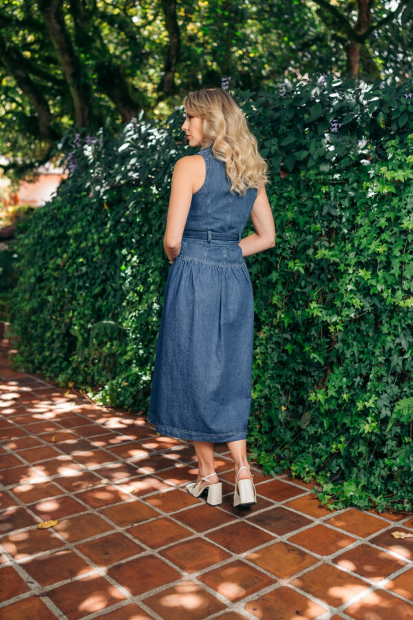 Vestido Denim Largo - Imagen 2