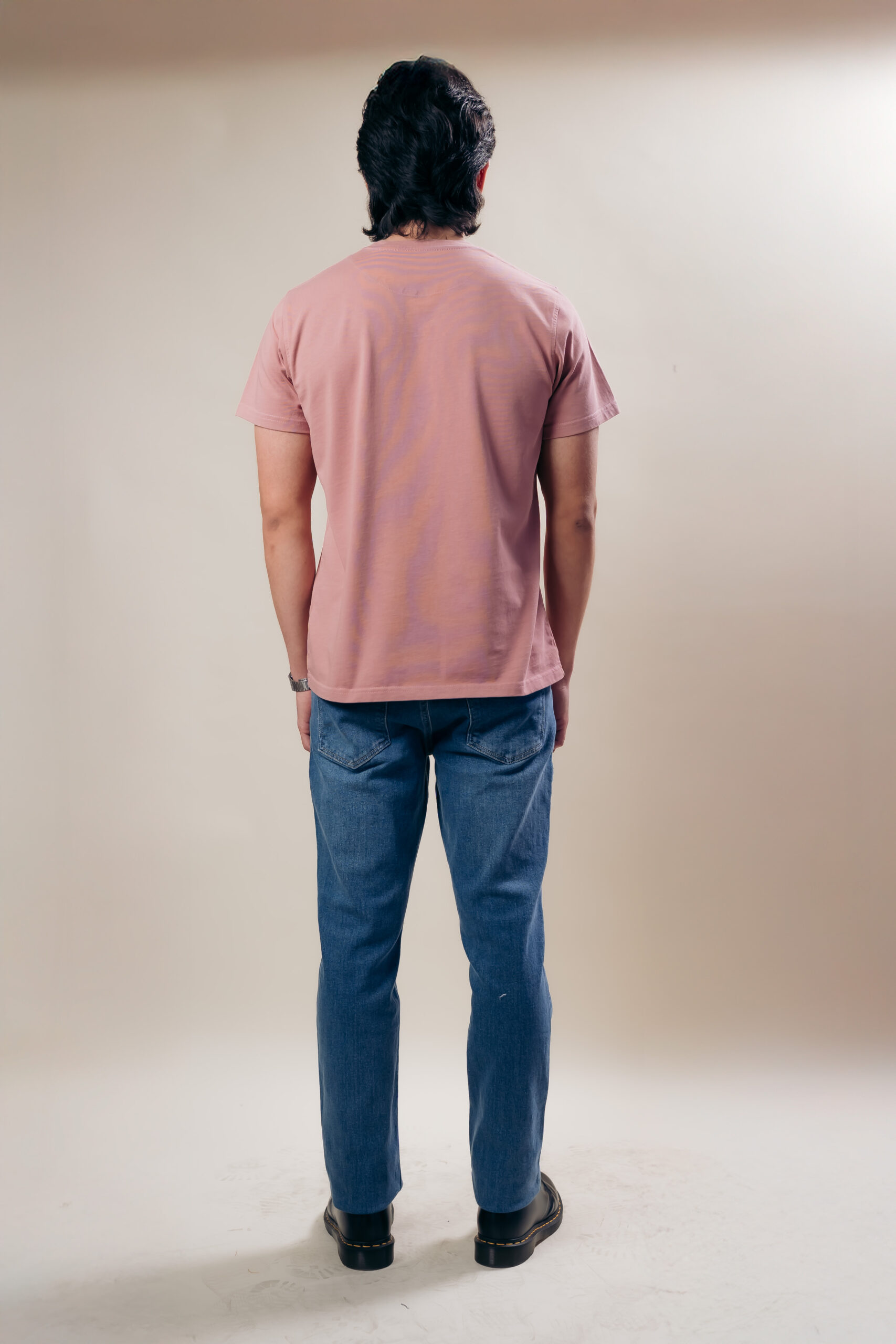 Camiseta Salmon Cuello Redondo - Imagen 2