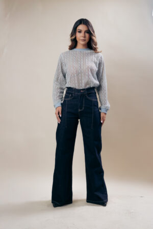 Wide Leg Mimi Pinzas