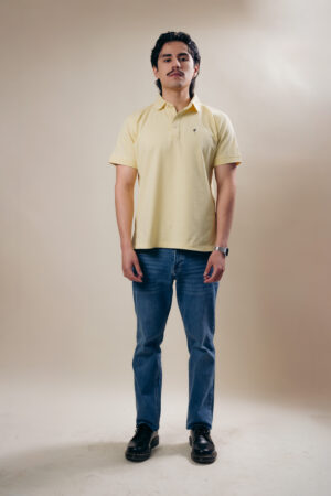 Camiseta Polo Amarilla
