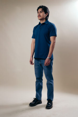 Camiseta Polo Azul Rey