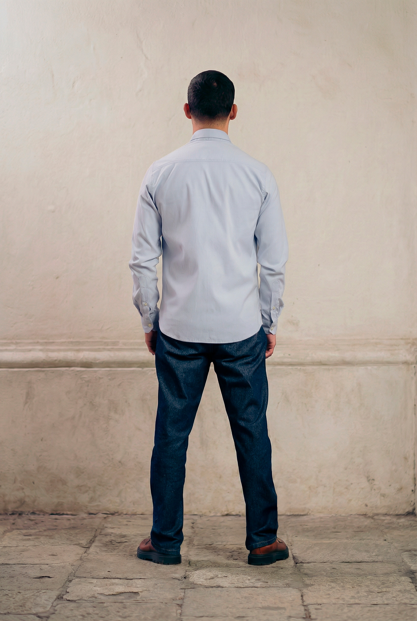 Camisa Clásica Celeste - Imagen 3