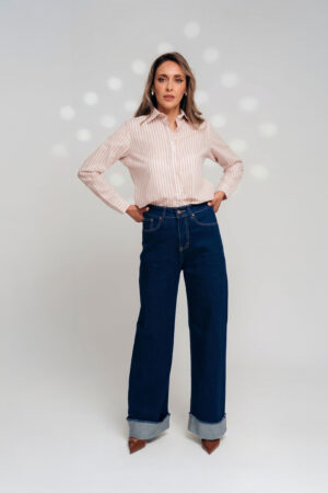 Blusa rosa rayas