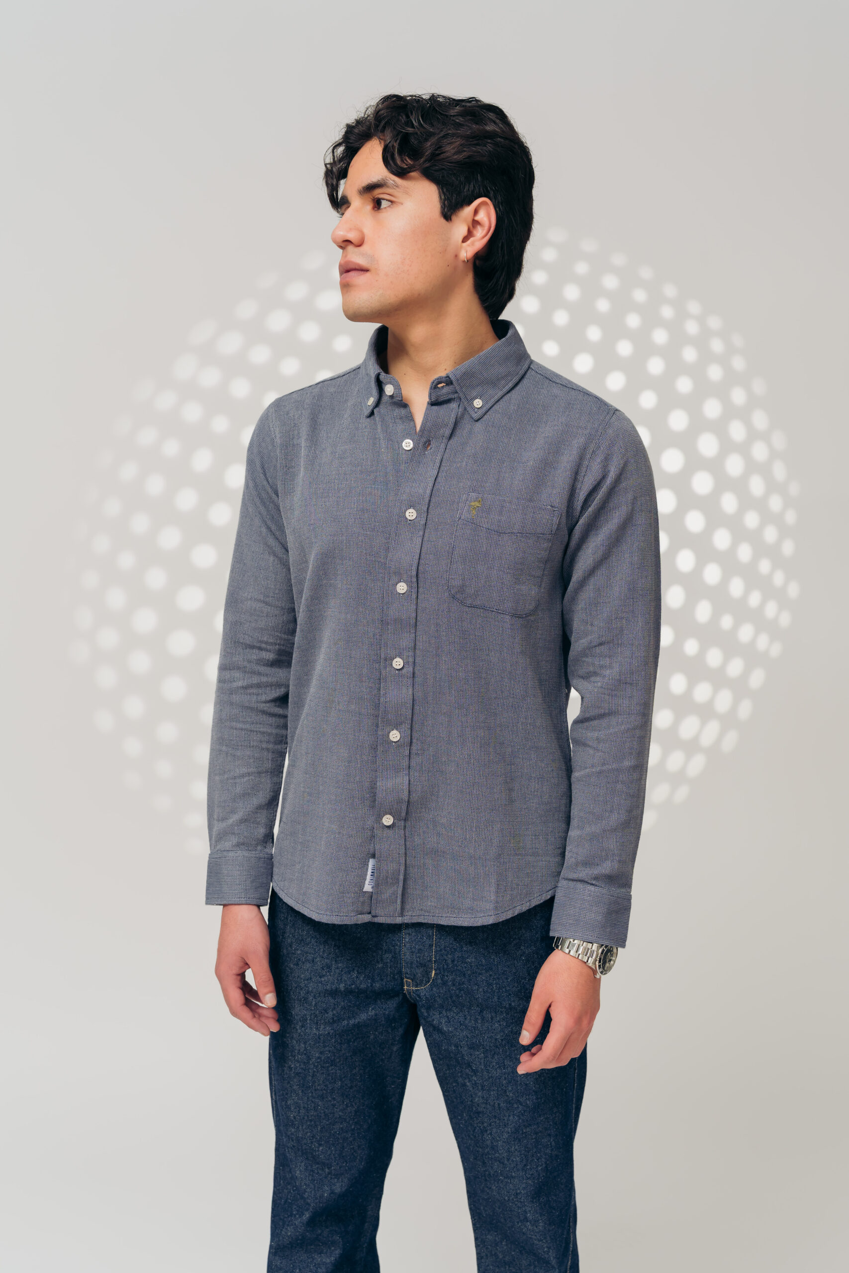 Camisa Azulada