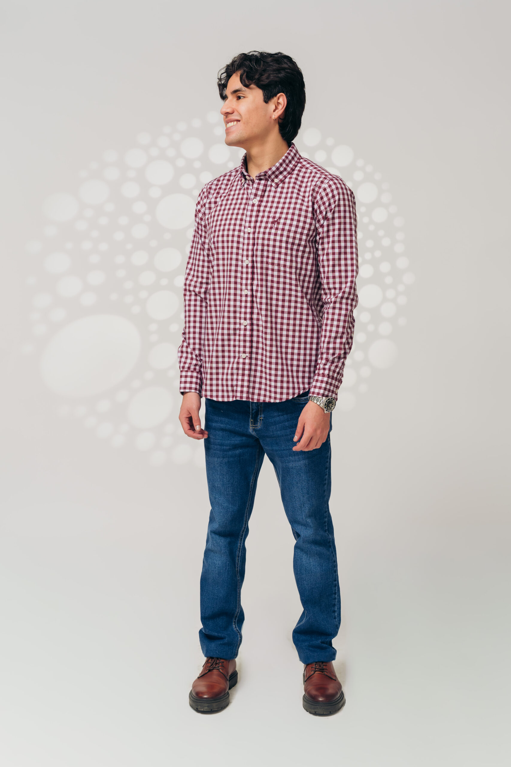 Camisa Rojo Cuadros - Imagen 3